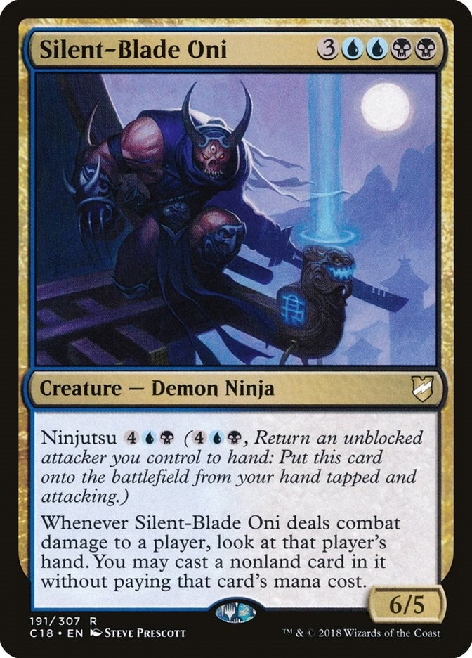 Silent-Blade Oni (191) [C18] - MTG Single