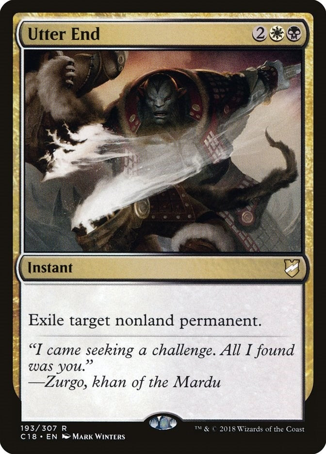 Utter End (193) [C18] - MTG Single