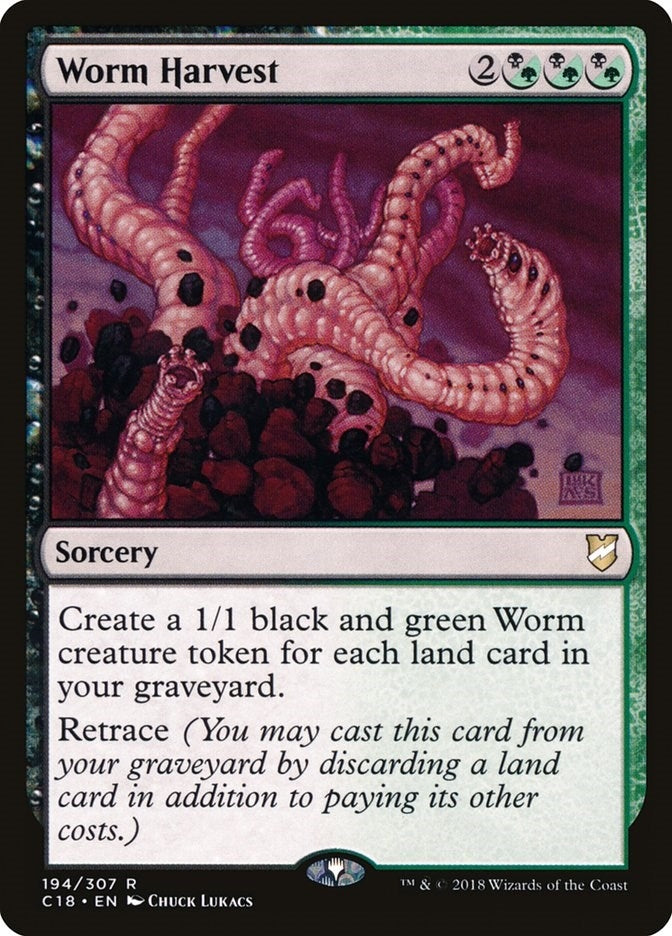 Worm Harvest (194) [C18] - MTG Single