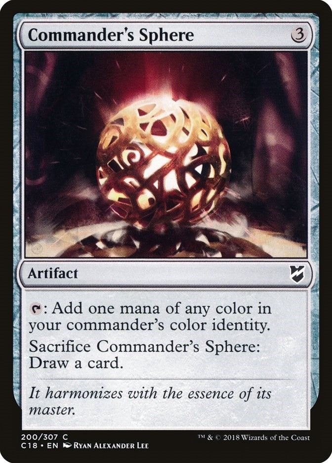Commander’s Sphere (200) [C18] - MTG Single