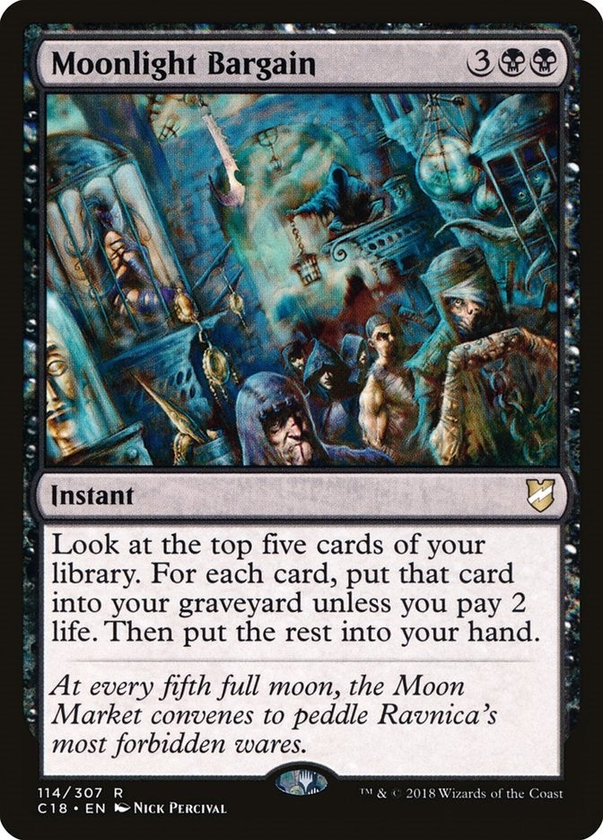 Moonlight Bargain (114) [C18] - MTG Single
