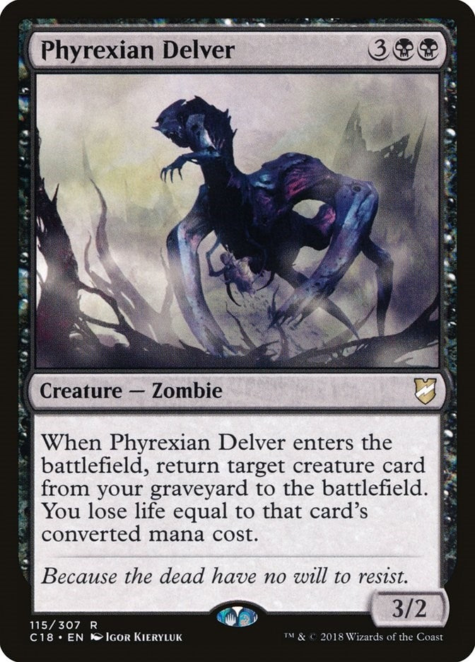 Phyrexian Delver (115) [C18] - MTG Single