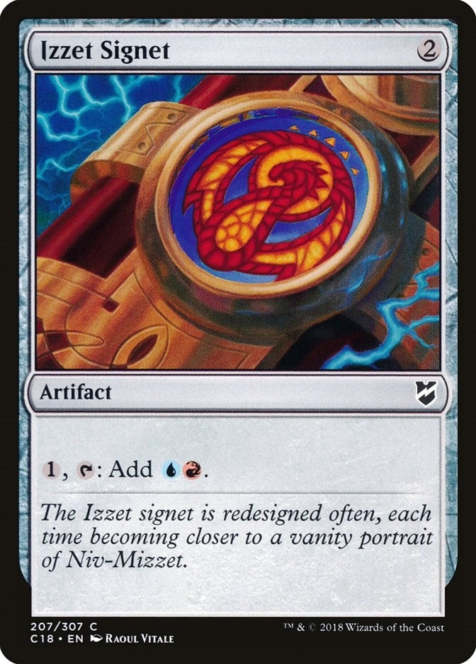 Izzet Signet (207) [C18] - MTG Single