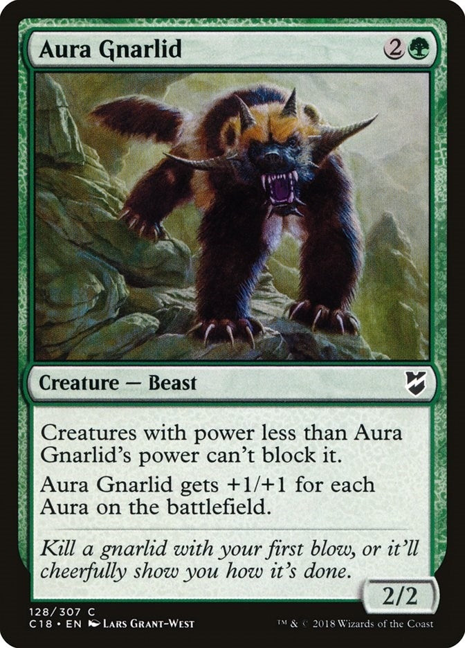 Aura Gnarlid (128) [C18] - MTG Single