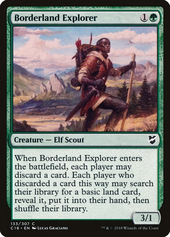Borderland Explorer (133) [C18] - MTG Single