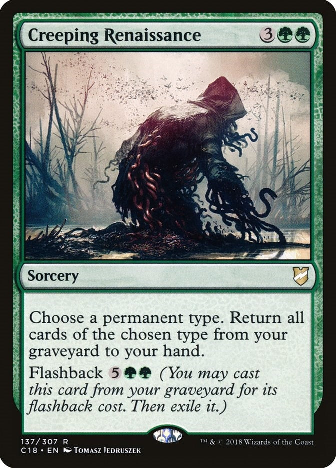 Creeping Renaissance (137) [C18] - MTG Single