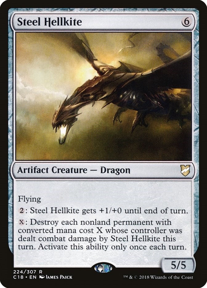 Steel Hellkite (224) [C18] - MTG Single
