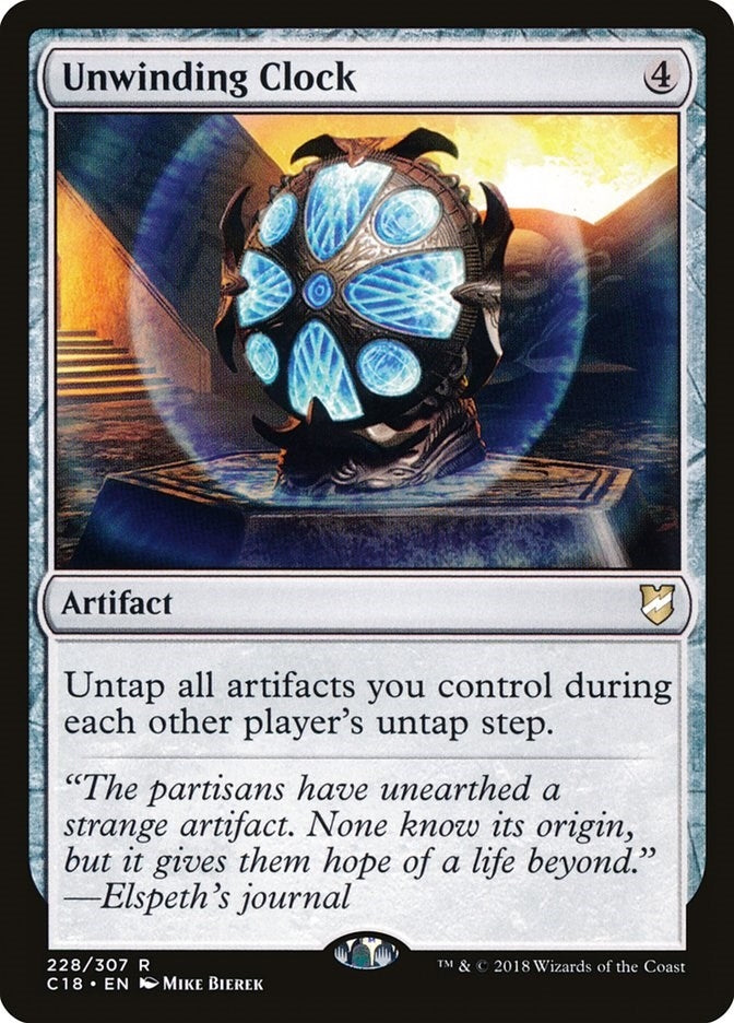Unwinding Clock (228) [C18] - MTG Single