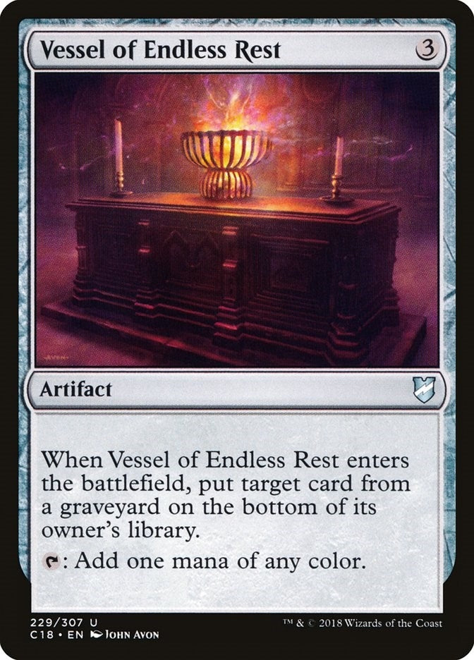Vessel of Endless Rest (229) [C18] - MTG Single
