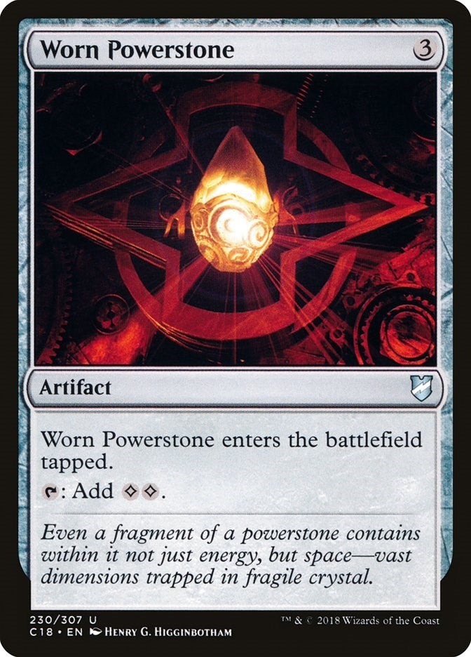 Worn Powerstone (230) [C18] - MTG Single