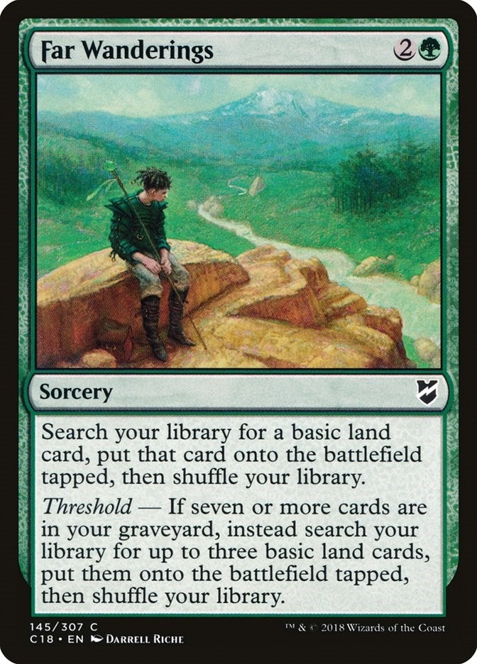 Far Wanderings (145) [C18] - MTG Single