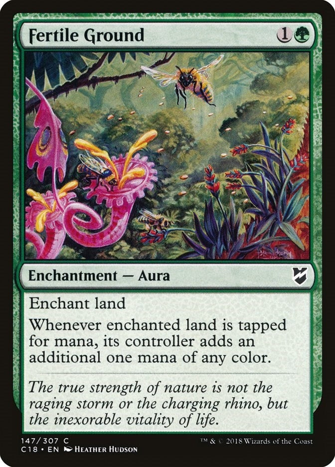 Fertile Ground (147) [C18] - MTG Single