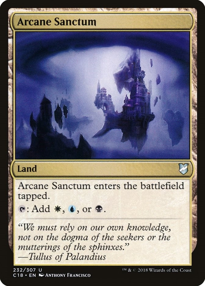 Arcane Sanctum (232) [C18] - MTG Single