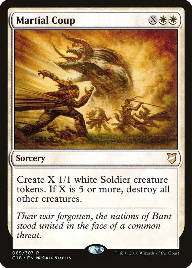 Martial Coup (69) [C18] - MTG Single