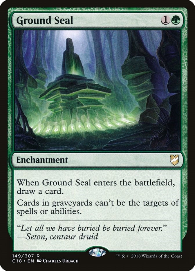Ground Seal (149) [C18] - MTG Single