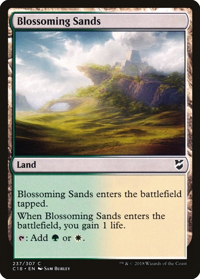 Blossoming Sands (237) [C18] - MTG Single