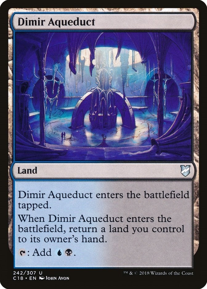 Dimir Aqueduct (242) [C18] - MTG Single