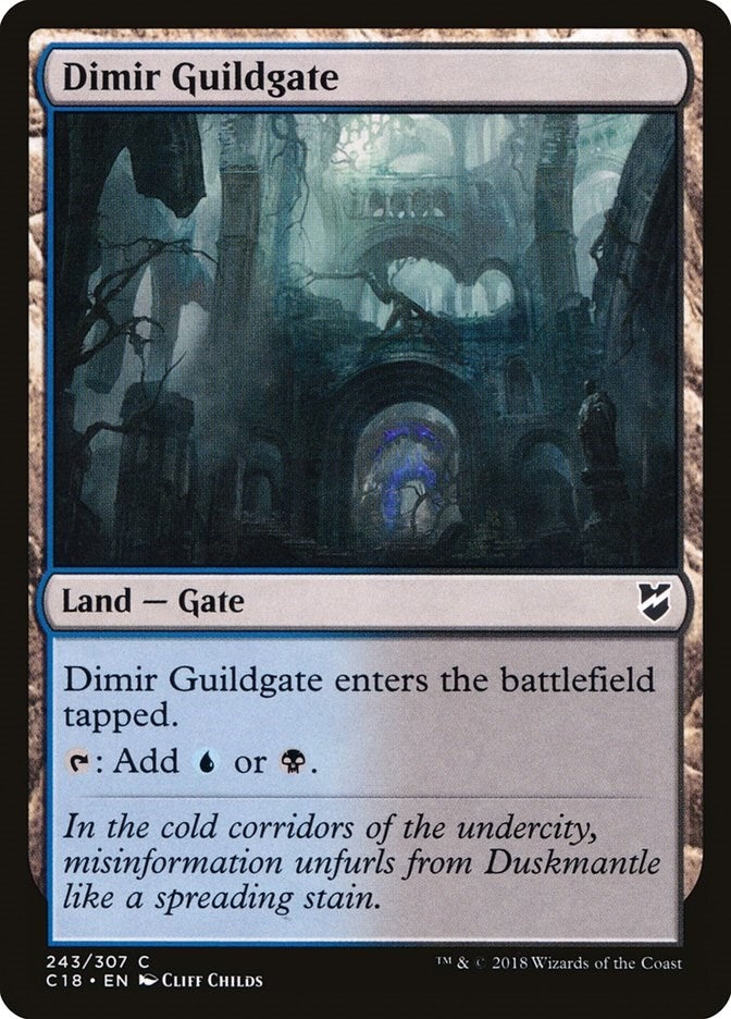 Dimir Guildgate (243) [C18] - MTG Single