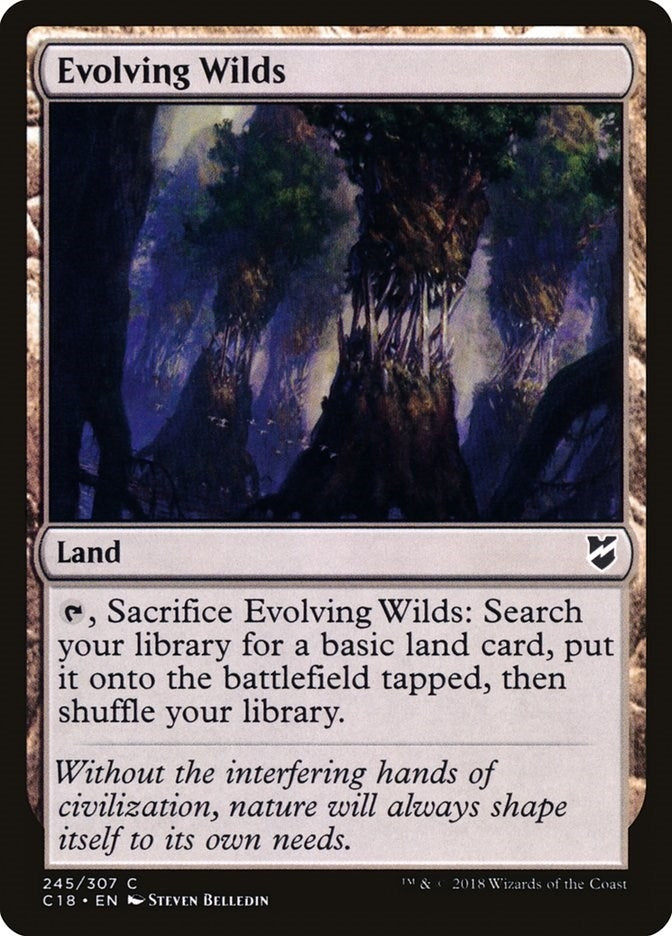 Evolving Wilds (245) [C18] - MTG Single