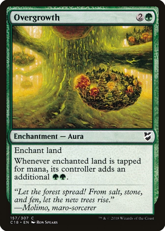 Overgrowth (157) [C18] - MTG Single
