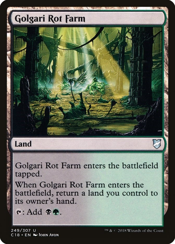 Golgari Rot Farm (249) [C18] - MTG Single