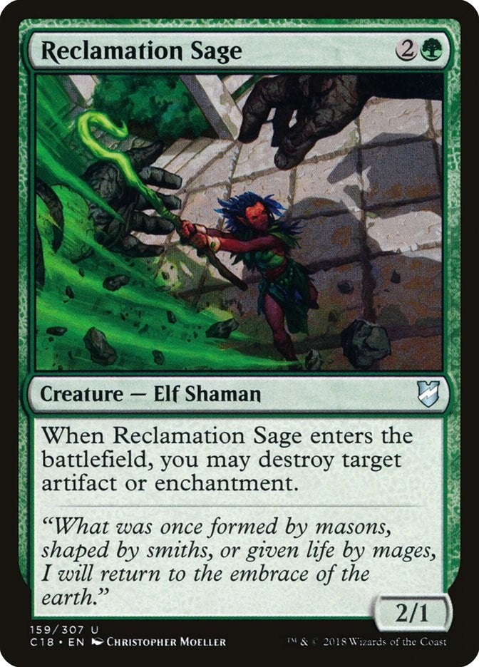 Reclamation Sage (159) [C18] - MTG Single
