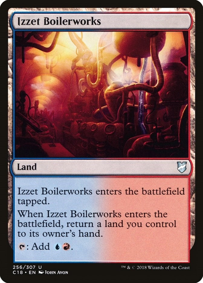 Izzet Boilerworks (256) [C18] - MTG Single
