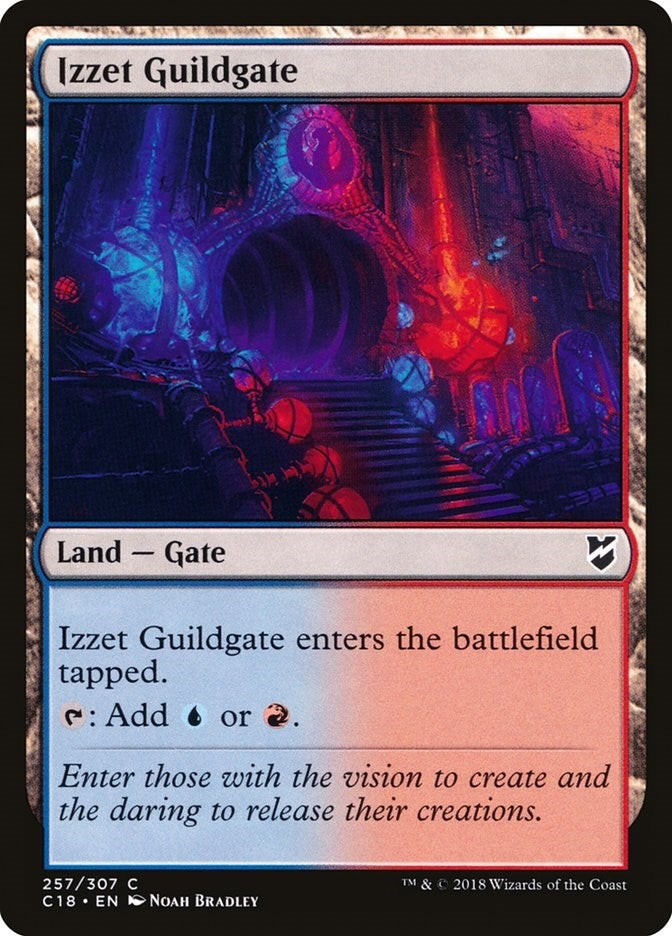 Izzet Guildgate (257) [C18] - MTG Single