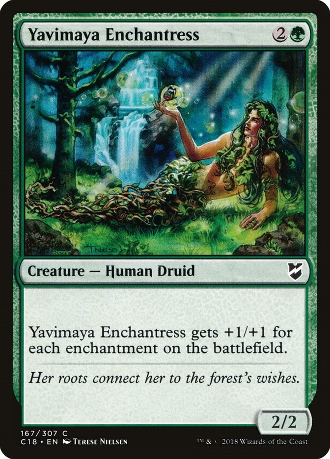 Yavimaya Enchantress (167) [C18] - MTG Single