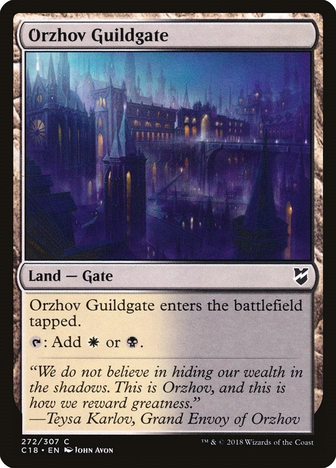 Orzhov Guildgate (272) [C18] - MTG Single
