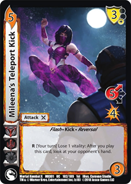 Mileena’s Teleport Kick (102) [MKX] - UniVersus Single