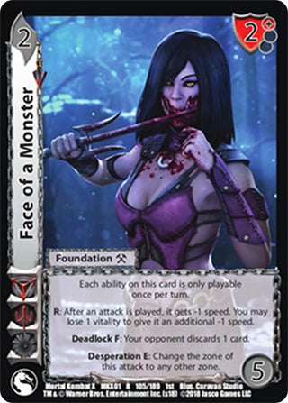 Face of a Monster (105) [MKX] - UniVersus Single