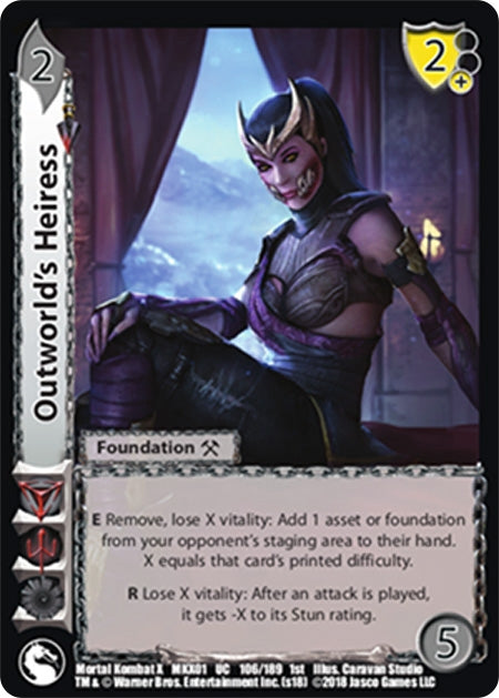 Outworld’s Heiress (106) [MKX] - UniVersus Single