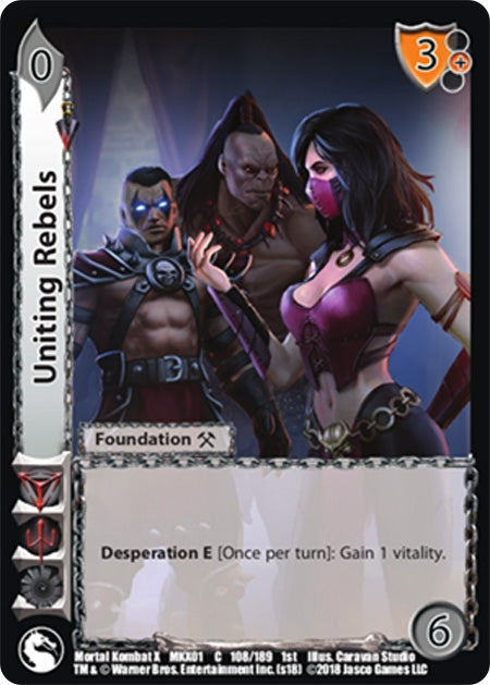 Uniting Rebels (108) [MKX] - UniVersus Single