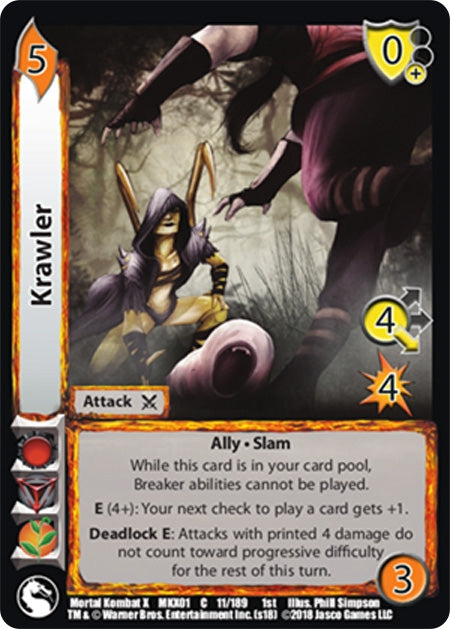 Krawler (11) [MKX] - UniVersus Single