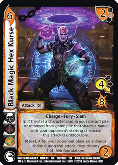 Black Magic Hex Kurse (110) [MKX] - UniVersus Single