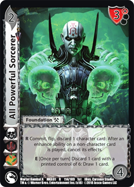 All Powerful Sorcerer (114) [MKX] - UniVersus Single