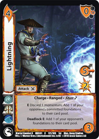 Lightning (121) [MKX] - UniVersus Single