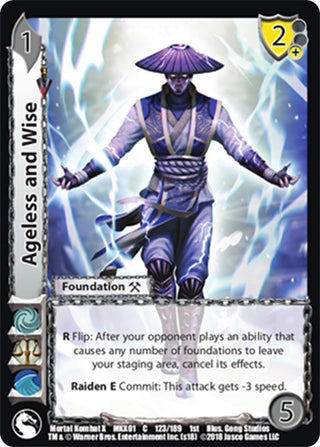 Ageless and Wise (123) [MKX] - UniVersus Single