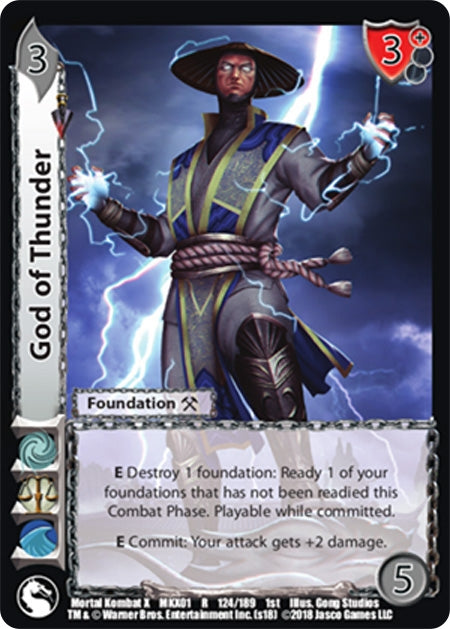 God of Thunder (124) [MKX] - UniVersus Single