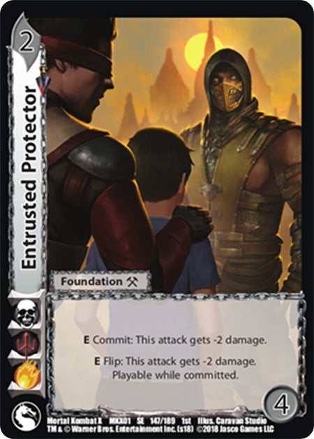 Entrusted Protector (147) [MKX] - UniVersus Single