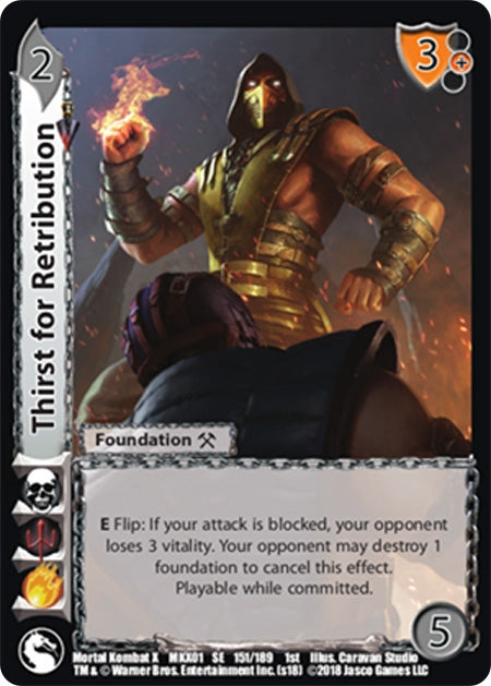 Thirst for Retribution (151) [MKX] - UniVersus Single