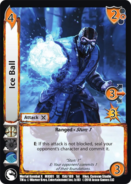 Ice Ball (158) [MKX] - UniVersus Single