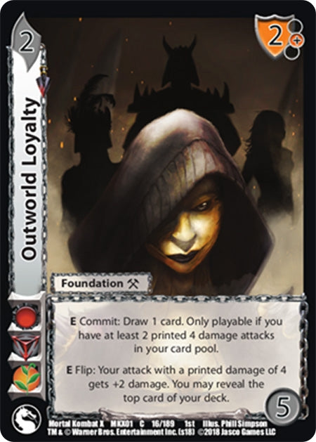 Outworld Loyalty (16) [MKX] - UniVersus Single