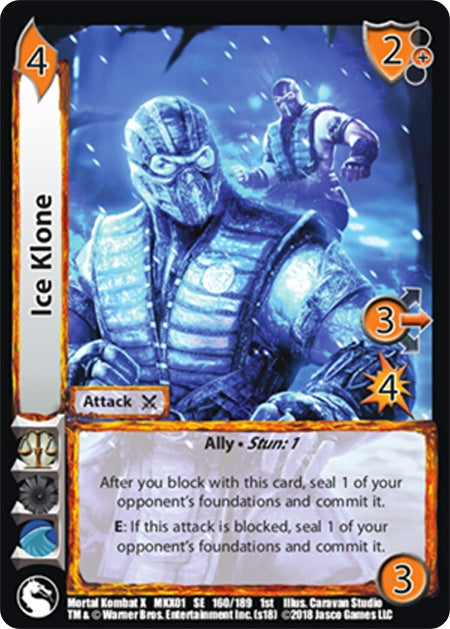 Ice Klone (160) [MKX] - UniVersus Single