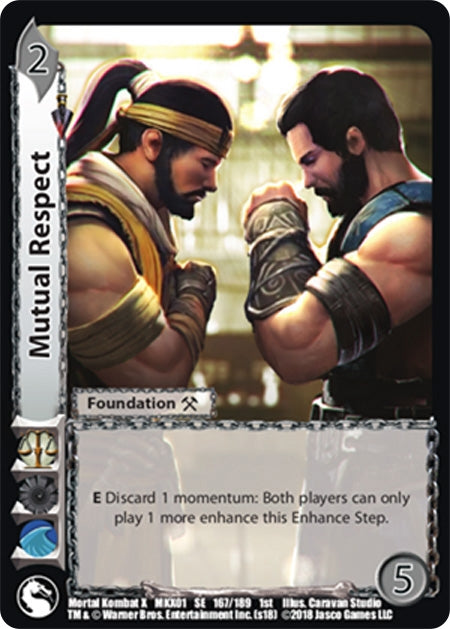 Mutual Respect (167) [MKX] - UniVersus Single
