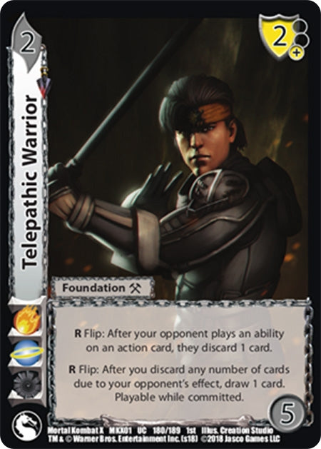 Telepathic Warrior (180) [MKX] - UniVersus Single