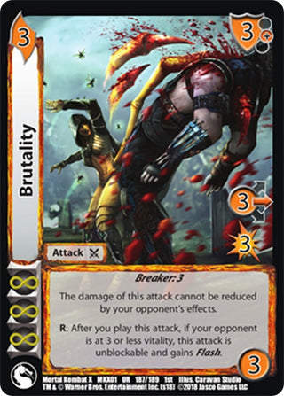 Brutality (187) [MKX] - UniVersus Single