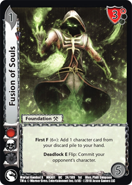 Fusion of Souls (24) [MKX] - UniVersus Single