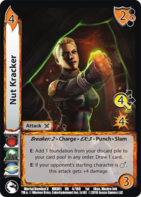 Nut Kracker (4) [MKX] - UniVersus Single